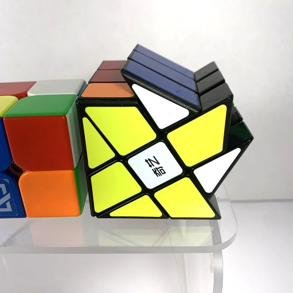 QiYi Speed Cube Puzzle Lot of 5 | Various Sizes | Funny Brain Teaser Toys